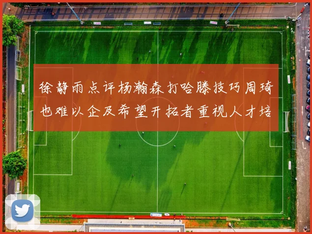 徐静雨点评杨瀚森打哈滕技巧周琦也难以企及希望开拓者重视人才培养